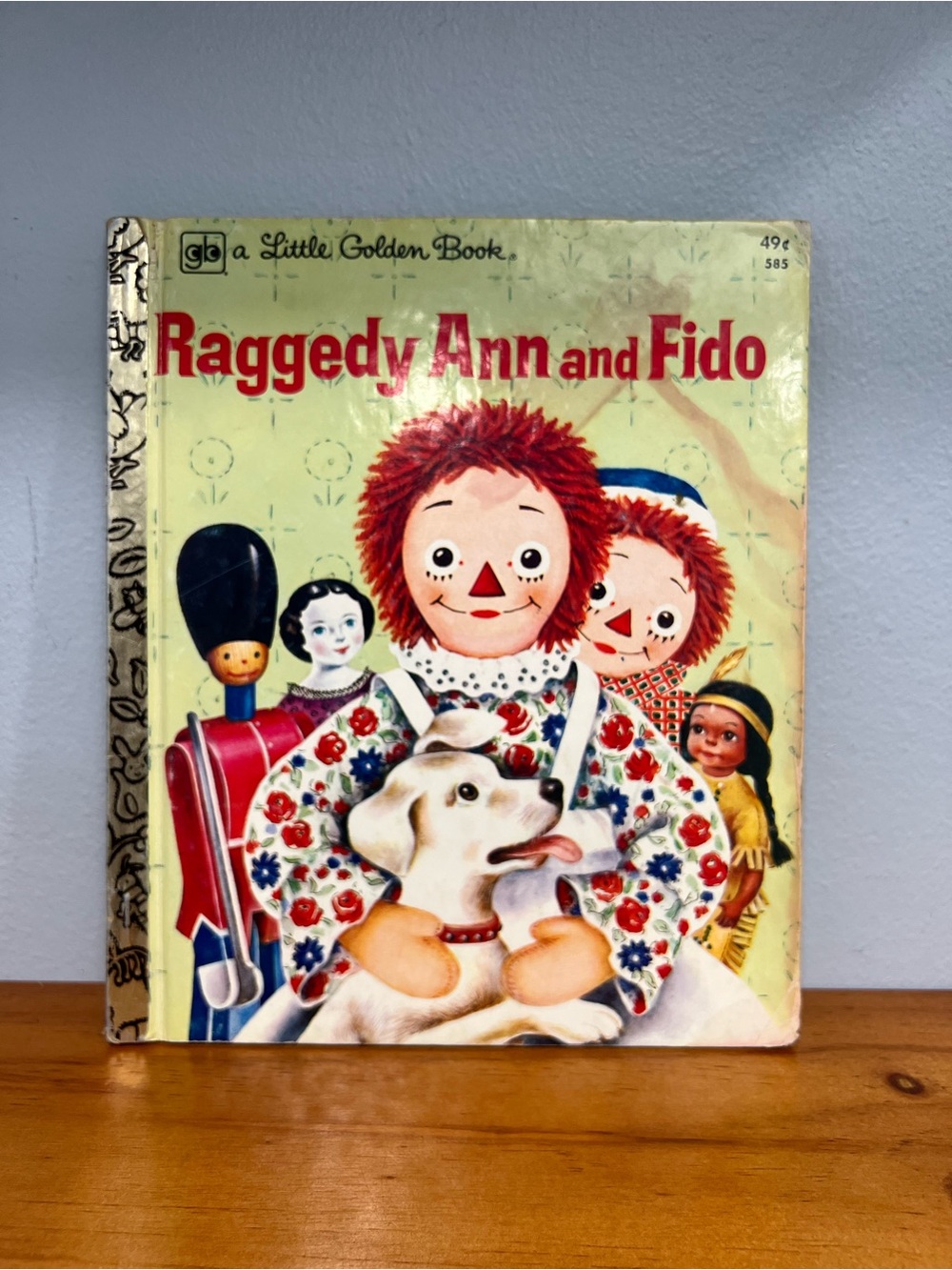 Vintage 1976 Raggedy Ann And Fido By Barbara Hazen A Little Golden Book PreLoved